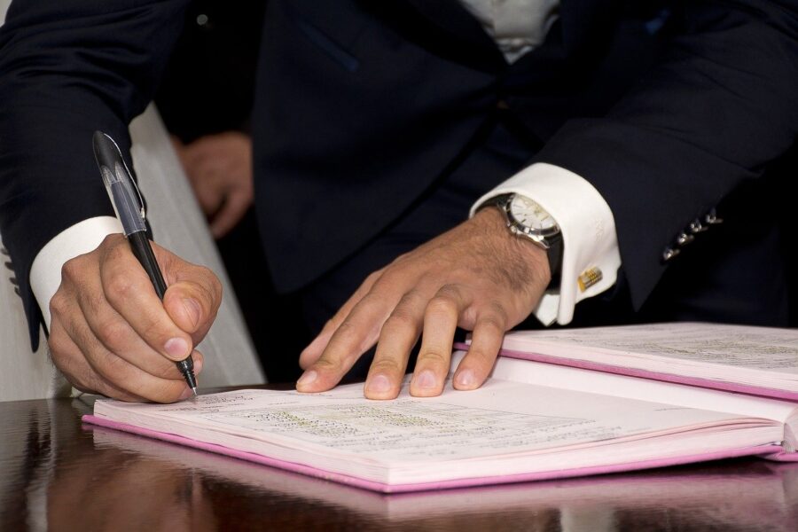 signature contrat