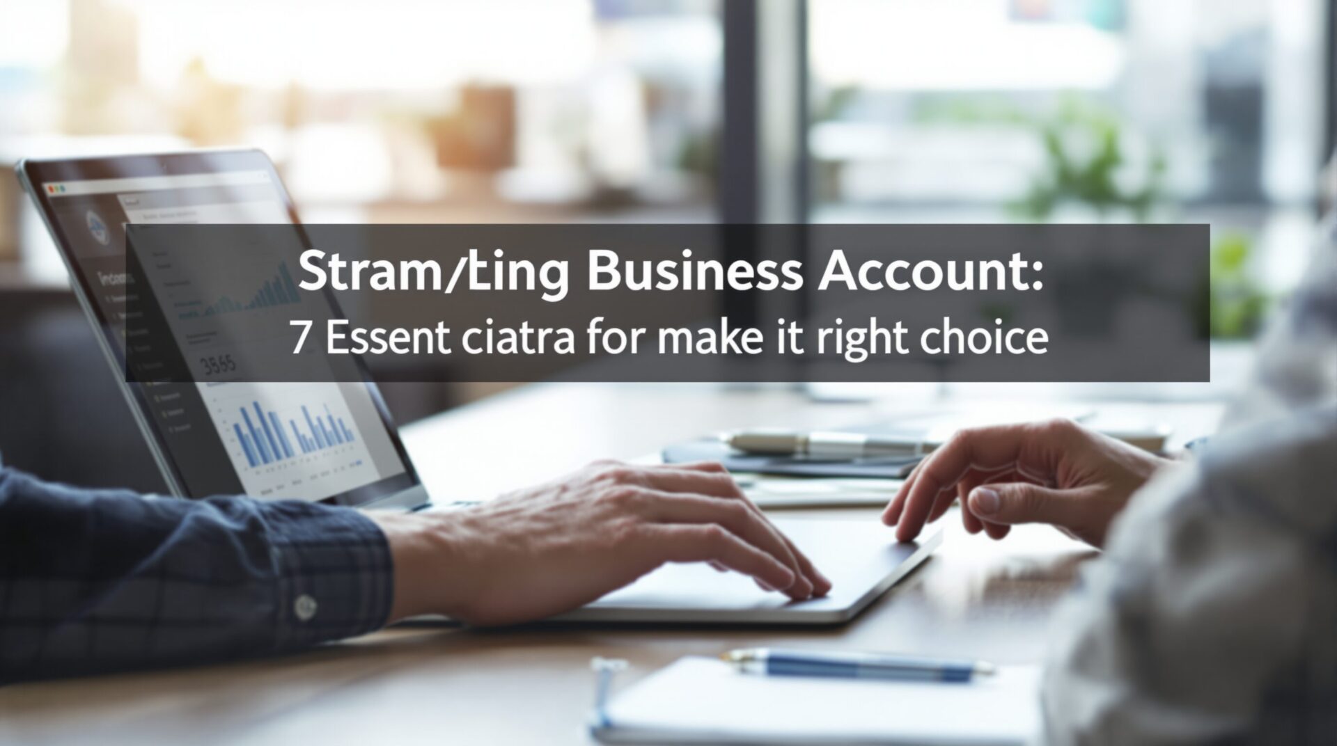 Compte pro en ligne : les 7 critères essentiels pour faire le bon choix