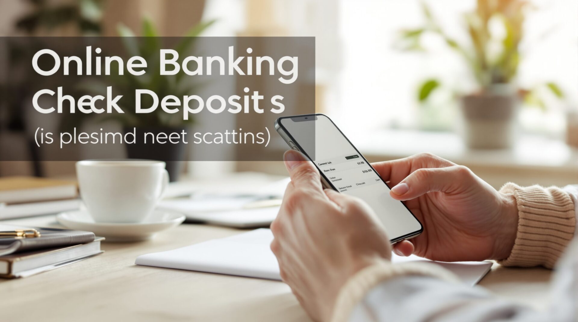 Banque en ligne dépôt de chèque : les solutions pour déposer facilement