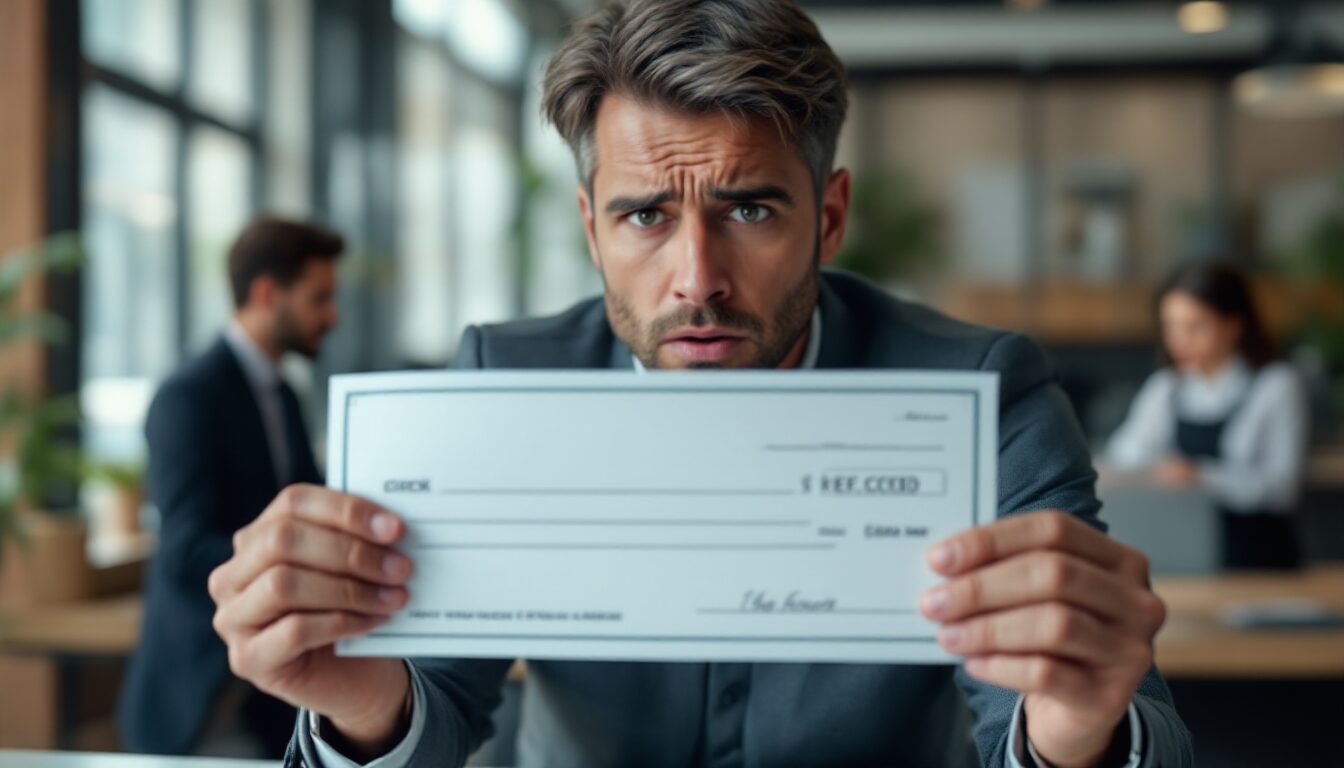 cheque rejeté délai