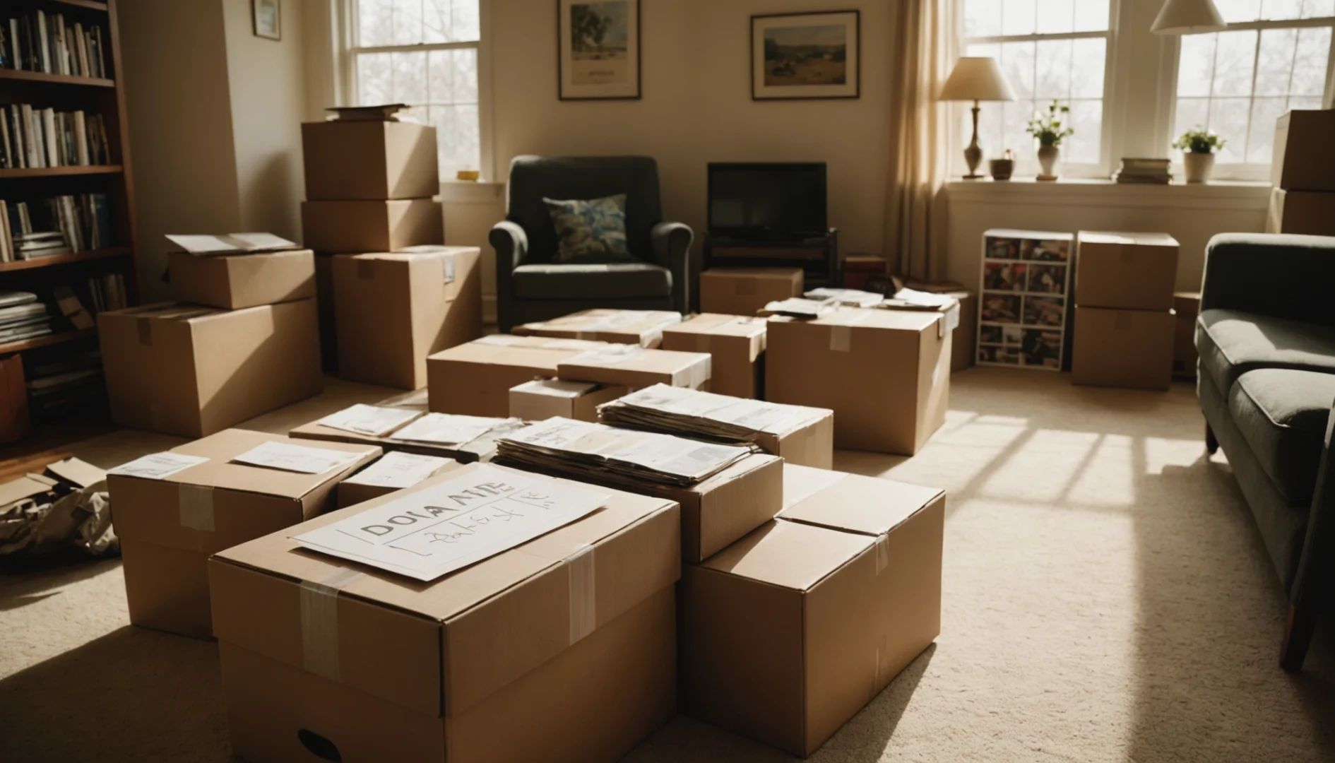 comment vider une maison après un décès