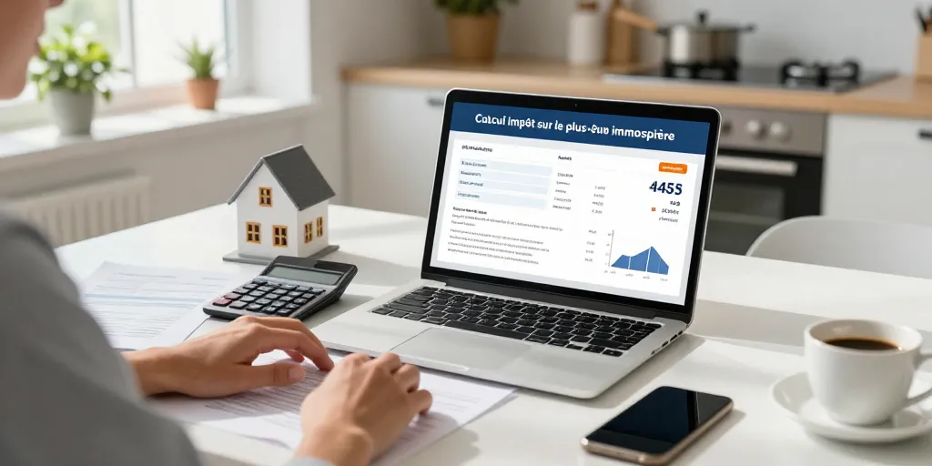 Calcul impot sur la plus value immobiliere : le simulateur pour estimer l’impôt