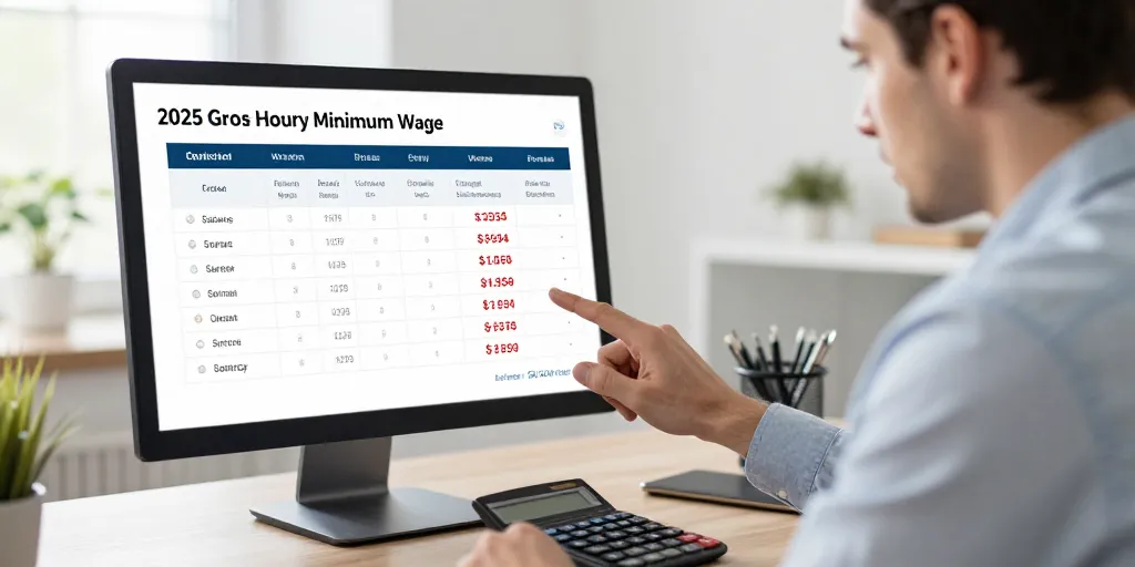 Smic horaire brut 2025 : les montants officiels pour calculer votre salaire