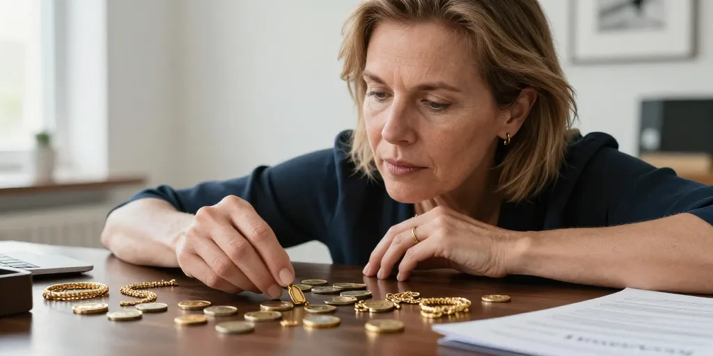 Bijoux d'or hérités : garder, assurer ou transformer en épargne ?