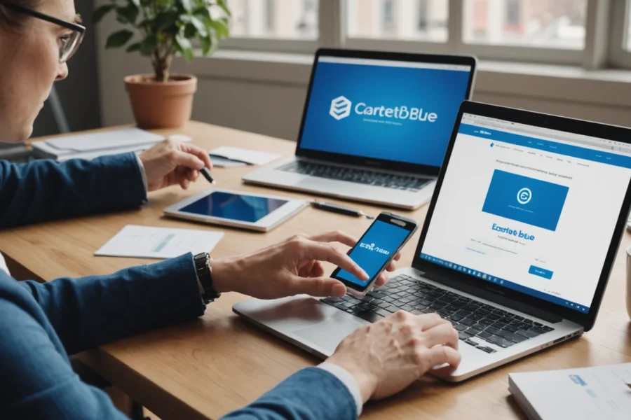 carte e bleue banque populaire