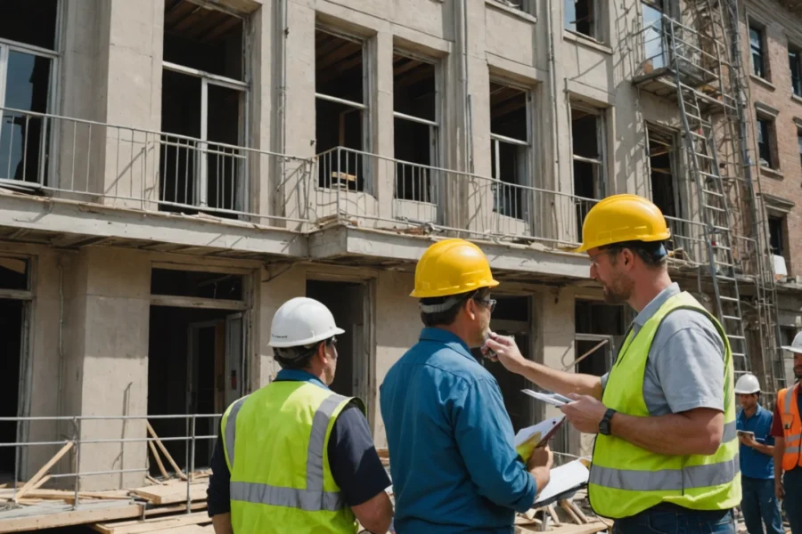 ravalement de façade indemnisation locataire