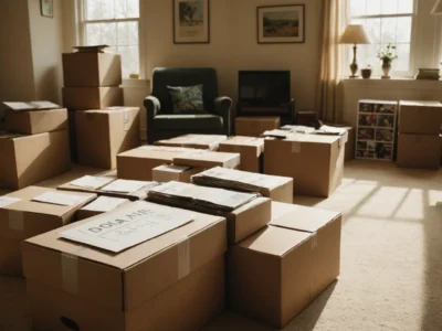 comment vider une maison après un décès